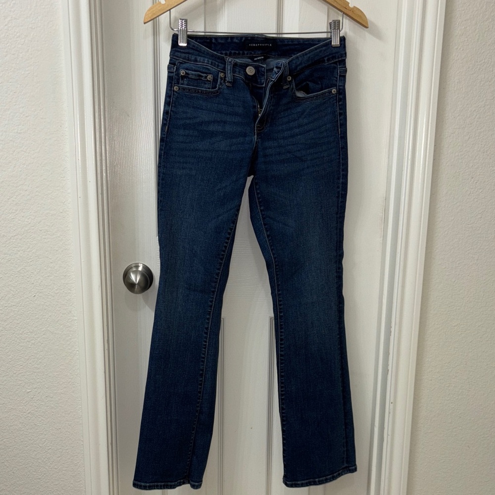 Aeropostale Dark Blue Boot Cut Jeans